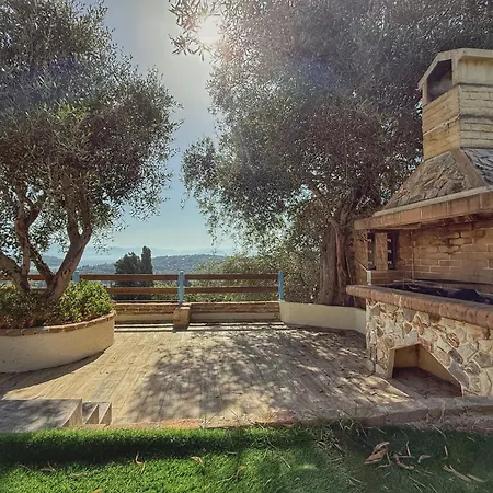 Semesterbostad House Breathtaking Views & Private Mini Pool Jacuzzi In Corfu Virós