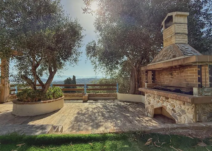 Ferienhaus House Breathtaking Views & Private Mini Pool Jacuzzi In Corfu Virós