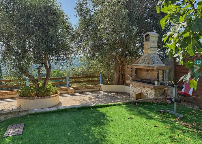 House Breathtaking Views & Private Mini Pool Jacuzzi In Corfu Virós