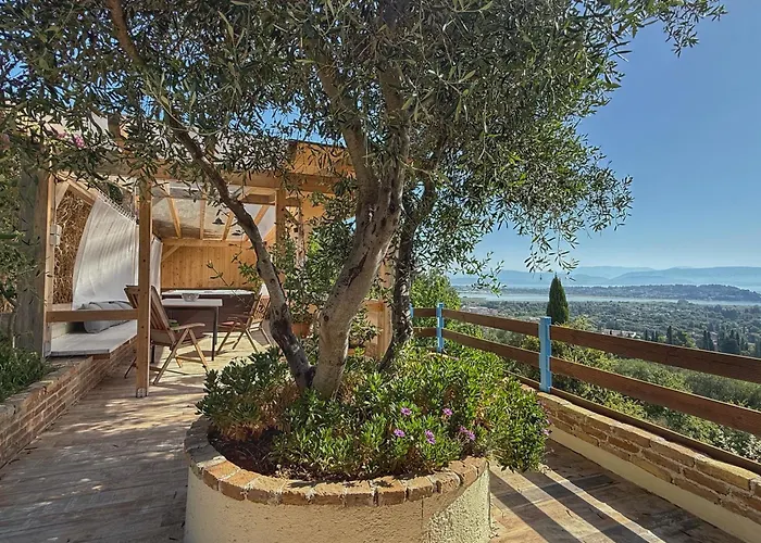 House Breathtaking Views & Private Mini Pool Jacuzzi In Corfu * Virós