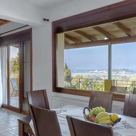 House Breathtaking Views & Private Mini Pool Jacuzzi In Corfu Dom wakacyjny *
