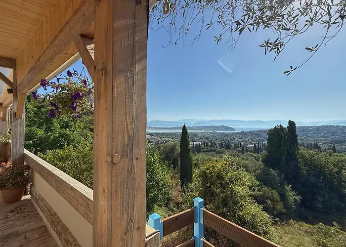 Сasa de vacaciones House Breathtaking Views & Private Mini Pool Jacuzzi In Corfu